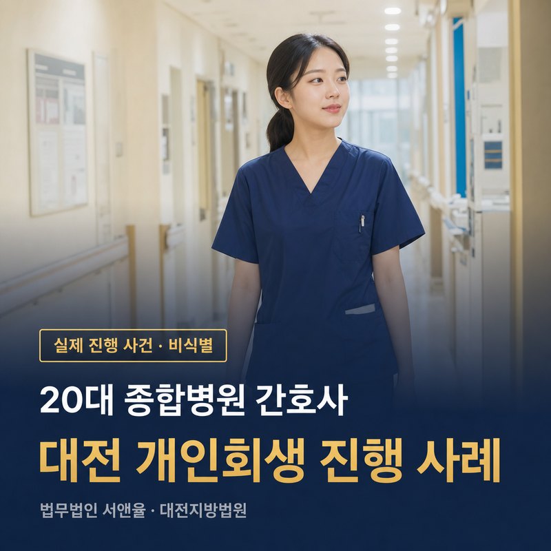 개인회생 개시결정, 교대근무 수당도 소득에 넣나｜대전 20대 간호사 사례 — 이해를 돕기 위한 연출 이미지